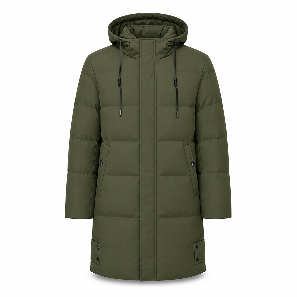 ✨ Neu eingetroffen – jetzt versandkostenfrei!✈Herren Freizeit Mittellange Gepolsterte Winter Verdickte Warme Oberbekleidung Mantel Übergröße