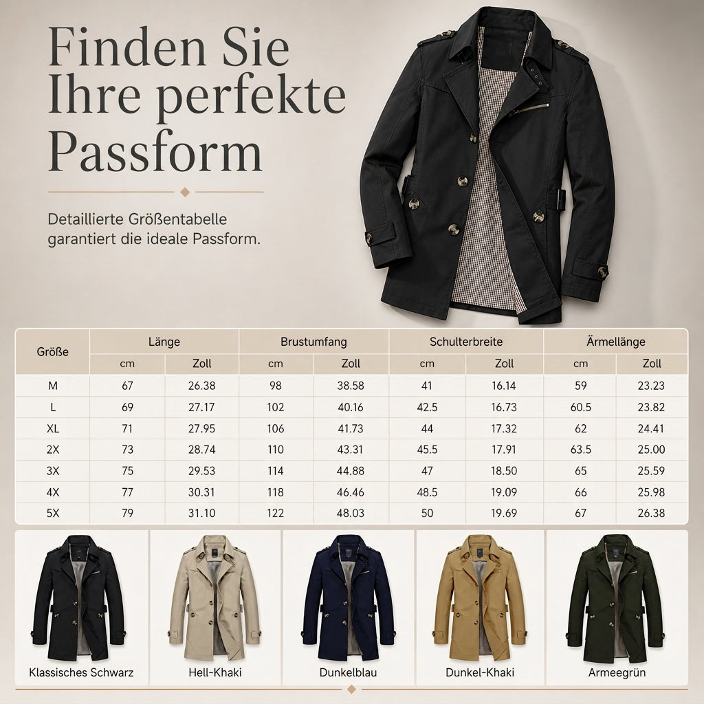 ⏳Begrenzte Zeit 50% Rabatt💥Herren Freizeit-Windjacke aus reiner Baumwolle, Arbeitsjacke für Frühling und Herbst