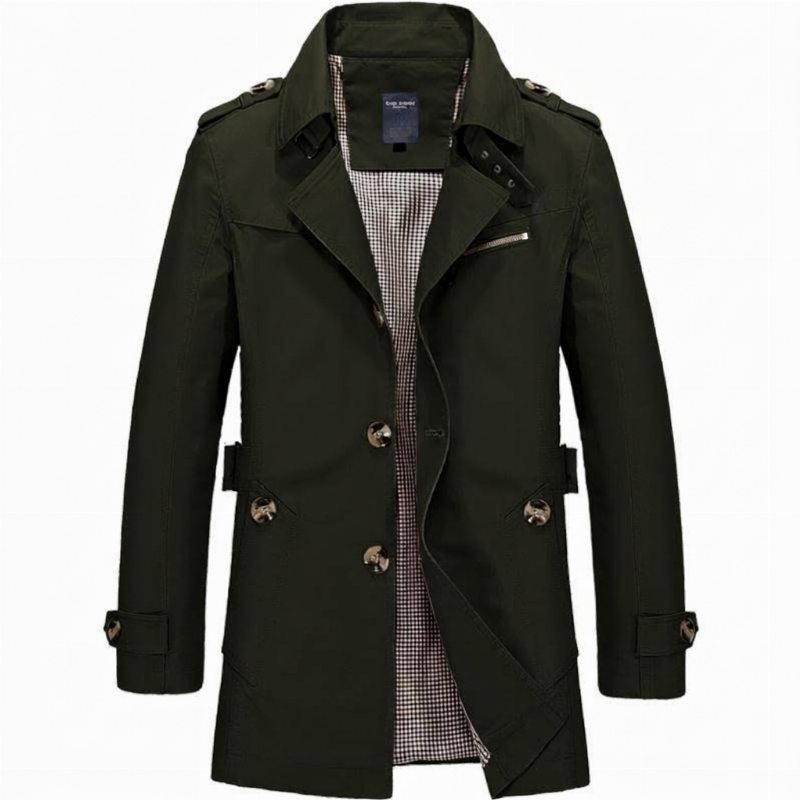 ⏳Begrenzte Zeit 50% Rabatt💥Herren Freizeit-Windjacke aus reiner Baumwolle, Arbeitsjacke für Frühling und Herbst