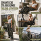 Weite Vintage-Sweathose für Damen, gewaschenes Material