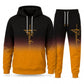 📢🎉50%Rabatt!!!🛍️✨Herren 3D-Digitaldruck Langarm-Kapuzenpullover und Hosen Set, lockerer Trainingsanzug für Frühling und Herbst
