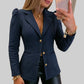 🌸 Modischer figurbetonter Damenblazer – Feminine Silhouette, weicher Stoff & immer passend
