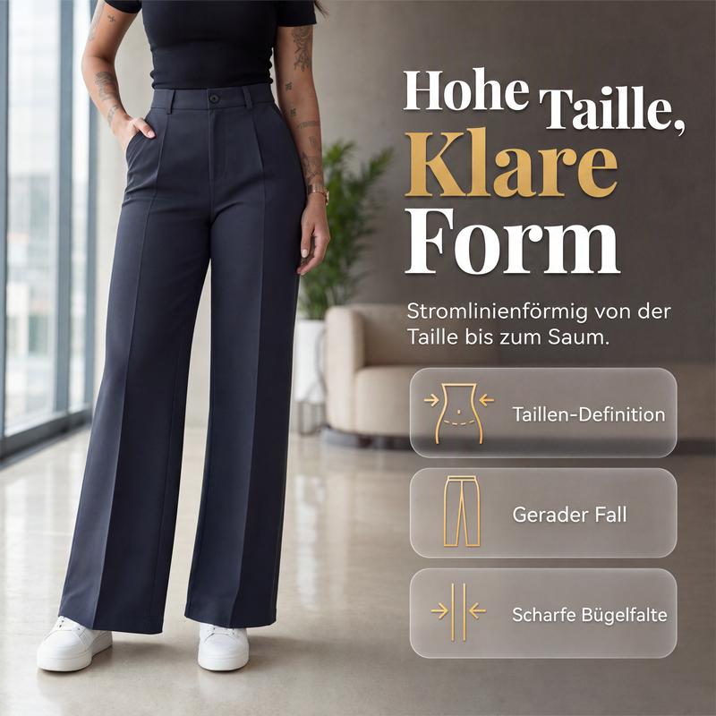 💎⭐ Top-bewertet – Gerade geschnittene Freizeithose – bequem und vielseitig