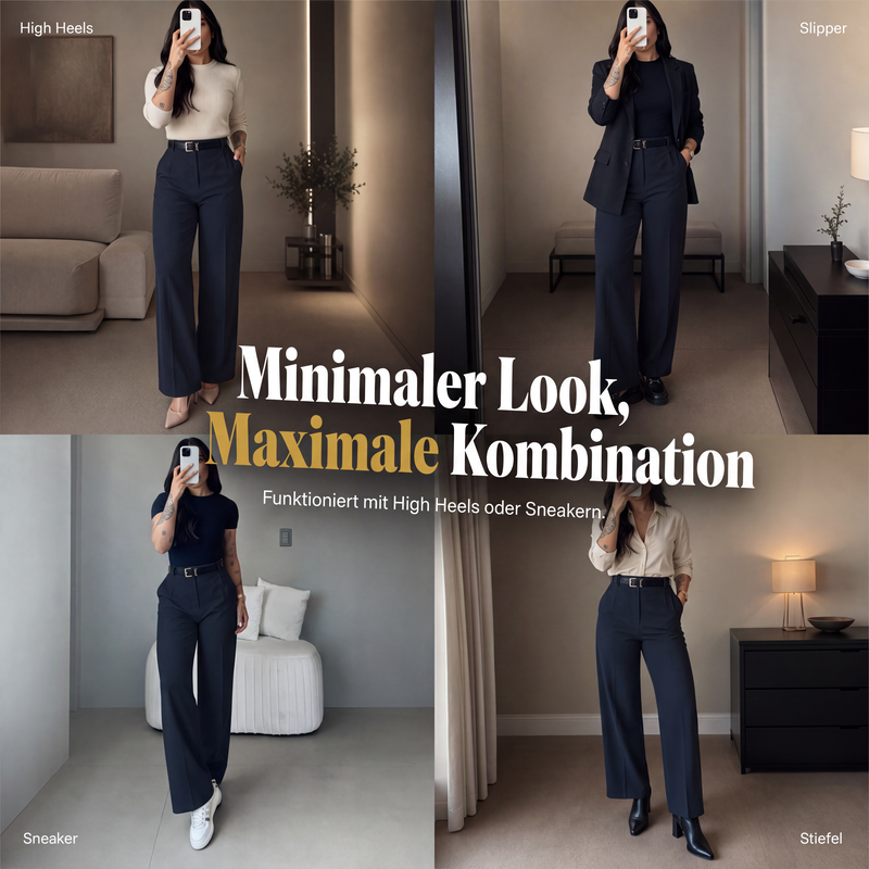 💎⭐ Top-bewertet – Gerade geschnittene Freizeithose – bequem und vielseitig
