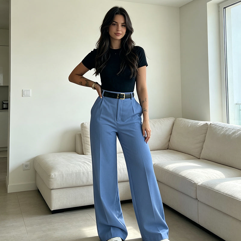 💎⭐ Top-bewertet – Gerade geschnittene Freizeithose – bequem und vielseitig