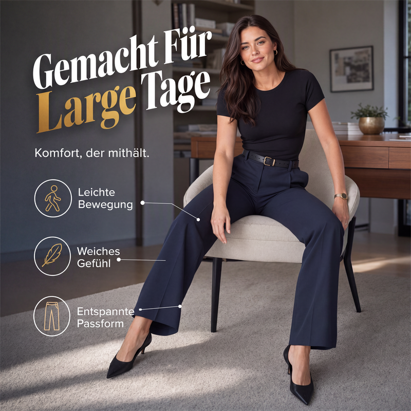 💎⭐ Top-bewertet – Gerade geschnittene Freizeithose – bequem und vielseitig