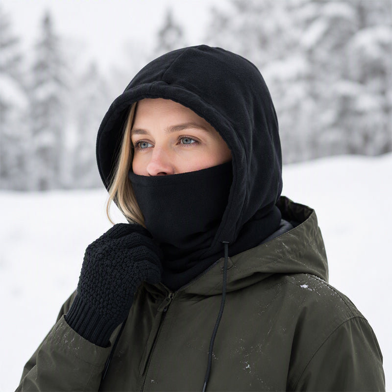 🧤 Warm & praktisch – Balaclava-Set mit Handschuhen & Socken – Bequemer Sitz, weicher Stoff & vielseitig kombinierbar