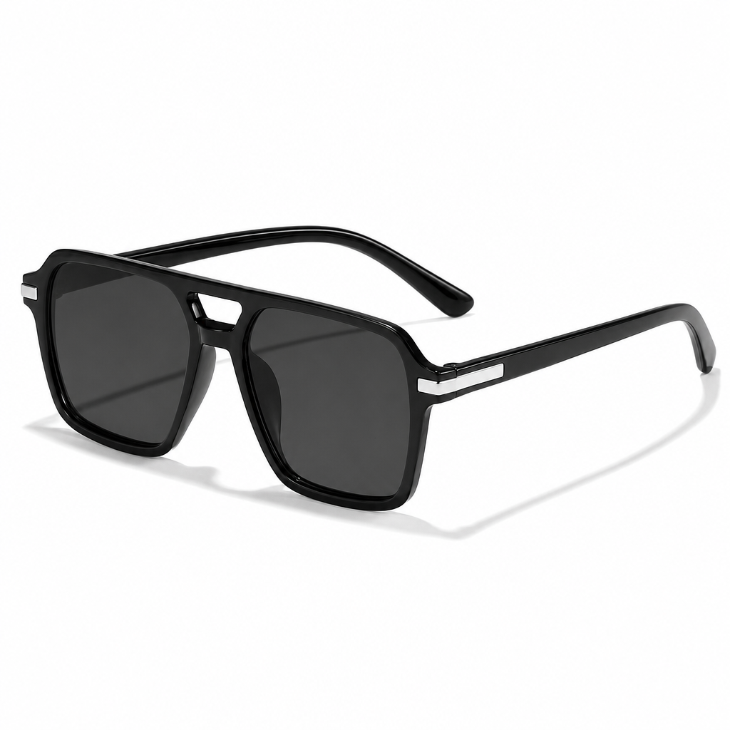 🗣️ 100.000 Leute schwärmen davon – probieren Sie es auch? Vintage Retro Quadratische Sonnenbrille