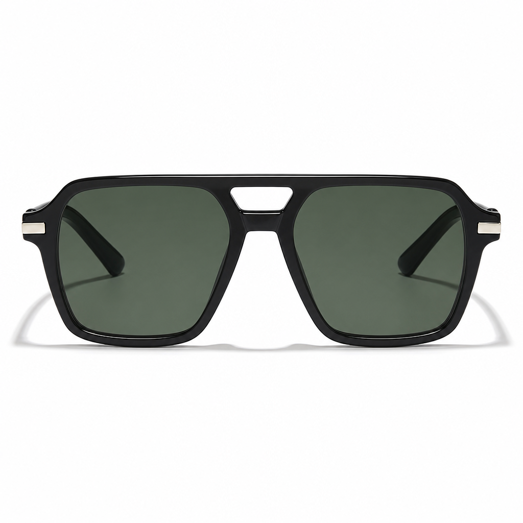 🗣️ 100.000 Leute schwärmen davon – probieren Sie es auch? Vintage Retro Quadratische Sonnenbrille