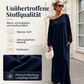 🌸 Damen Off-Shoulder Langarm Maxikleid – Feminin, bequem & immer passend