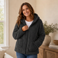 💎✨ Bestseller – Lässige Plüsch-Kapuzenjacke für Damen