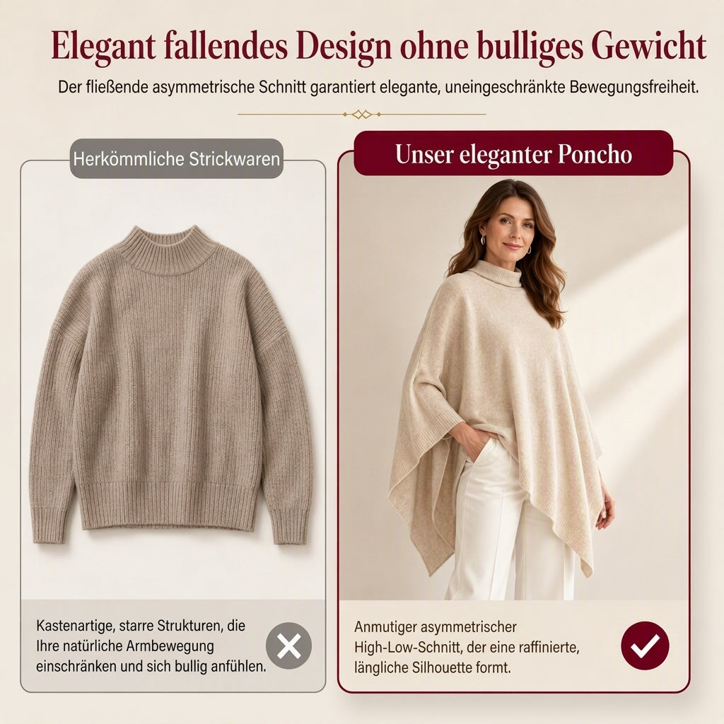 📢🎉50%Rabatt!!!🛍️✨Elegante locker sitzende Strickstola in Uni-Farbe für Damen