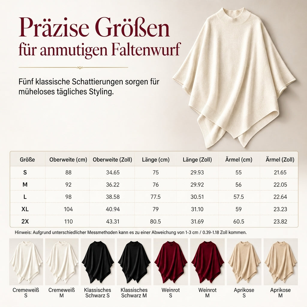 📢🎉50%Rabatt!!!🛍️✨Elegante locker sitzende Strickstola in Uni-Farbe für Damen