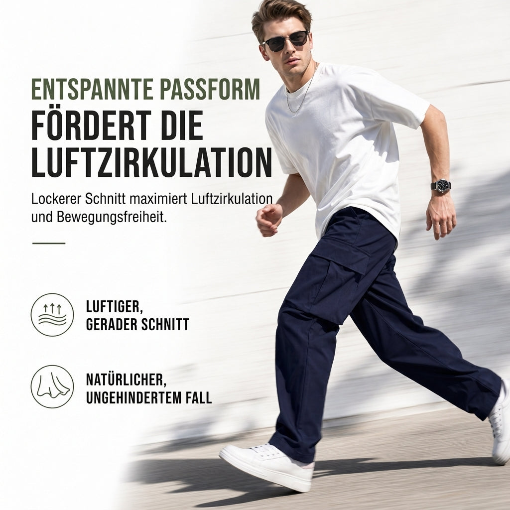 📢🎉50%Rabatt!!!🛍️✨Cargohose für Herren mit Kordelzug, legeres Modell für den Sommer