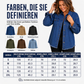🧵 Jeansjacke mit ausgefranstem Saum für Damen – Lässig, bequem & immer passend