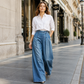 🧵 Lässig & schlankmachend – Weite Jeans mit hoher Taille – Weicher Denim, moderner Schnitt & vielseitig kombinierbar