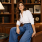 🧵 Lässig & schlankmachend – Weite Jeans mit hoher Taille – Weicher Denim, moderner Schnitt & vielseitig kombinierbar