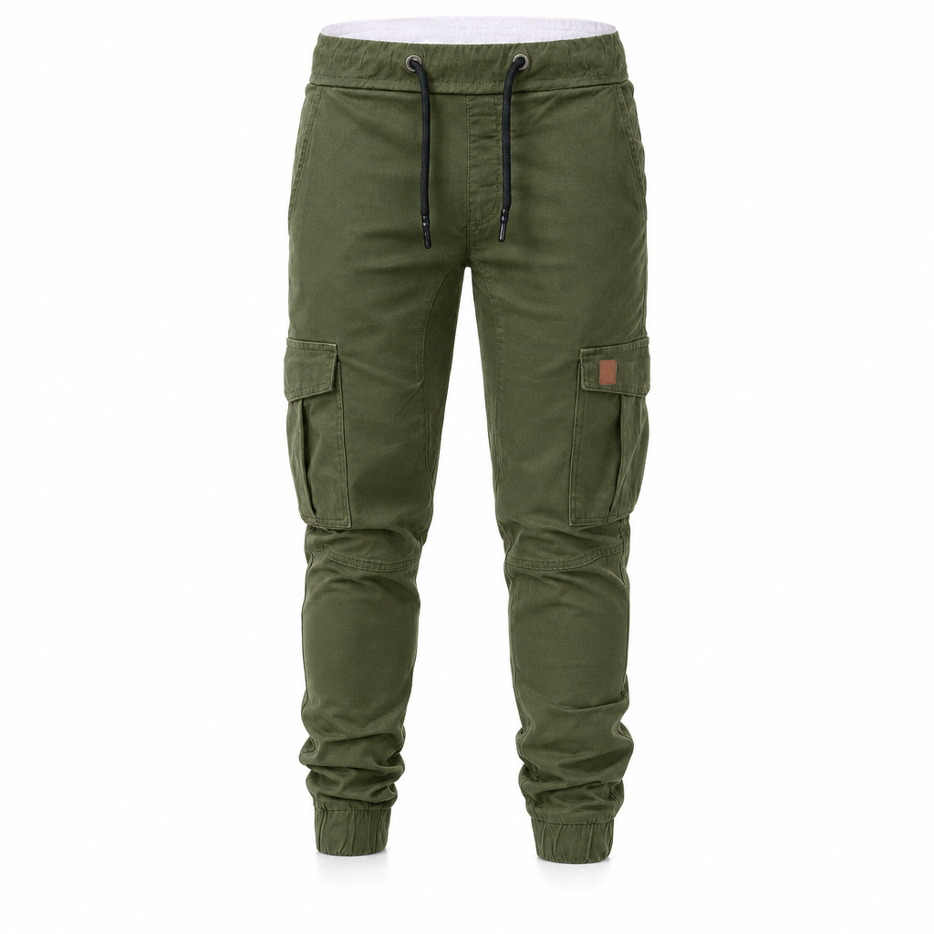 🙌 100% Wiederkaufquote – Qualität überzeugt! Cargo-Jogginghose für Herren, unifarben, im lässigen Stil
