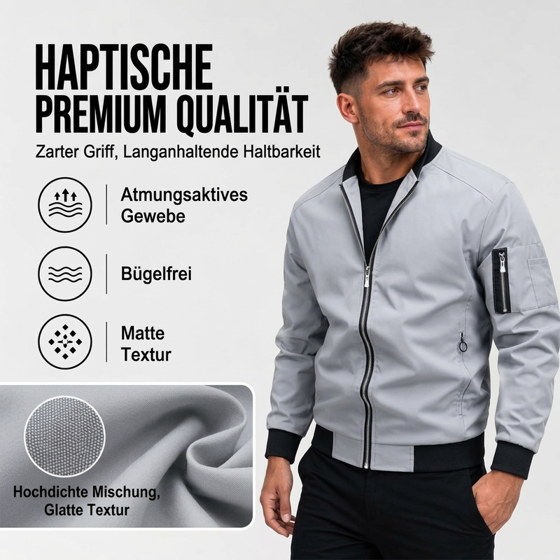 ✈️ Outdoor-Bomberjacke für Herren – Lässig, bequem & immer passend