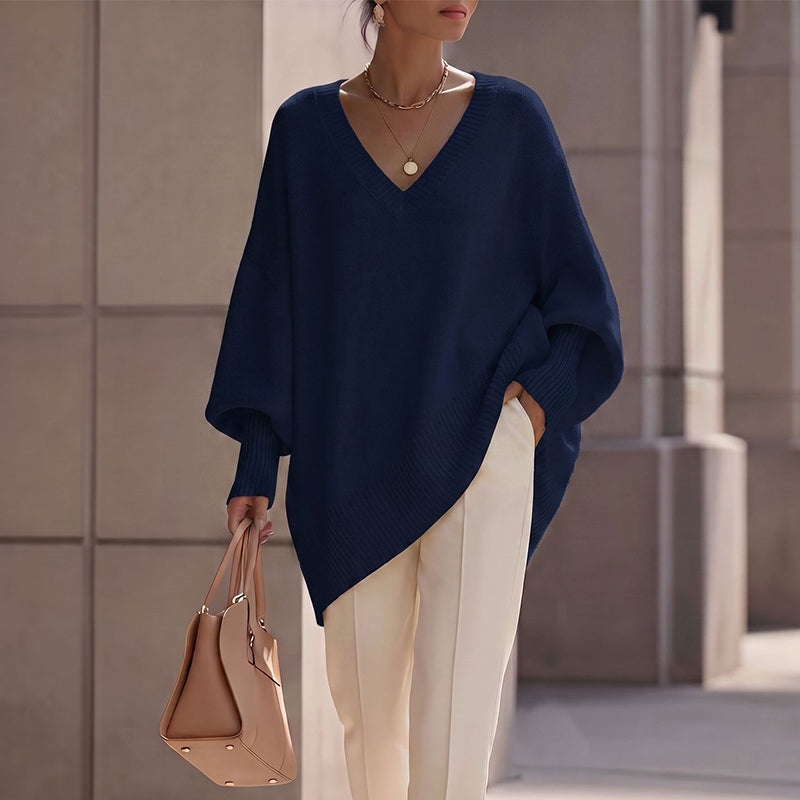 ⭐ 4,9 Sterne – nicht ohne Grund! Damen Strickpullover in mittlerer Länge