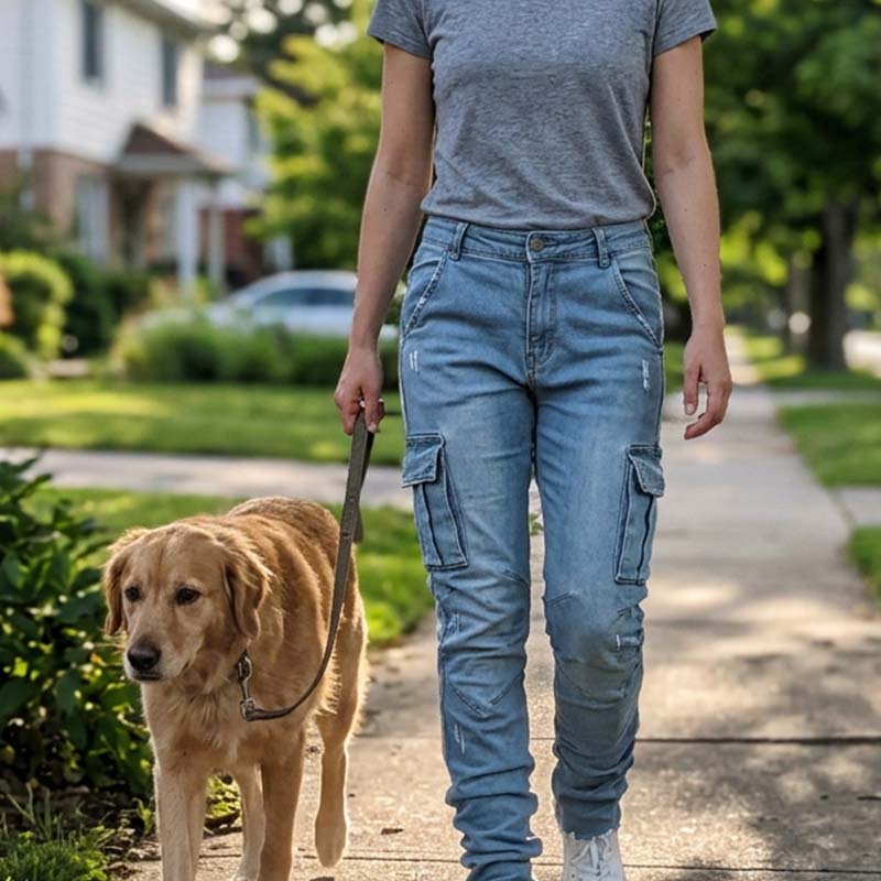 📣📣50%Rabatt!!!🎉✨Slim-Fit Jeans-Cargohosen – Figurbetont, praktisch & zeitloses Design