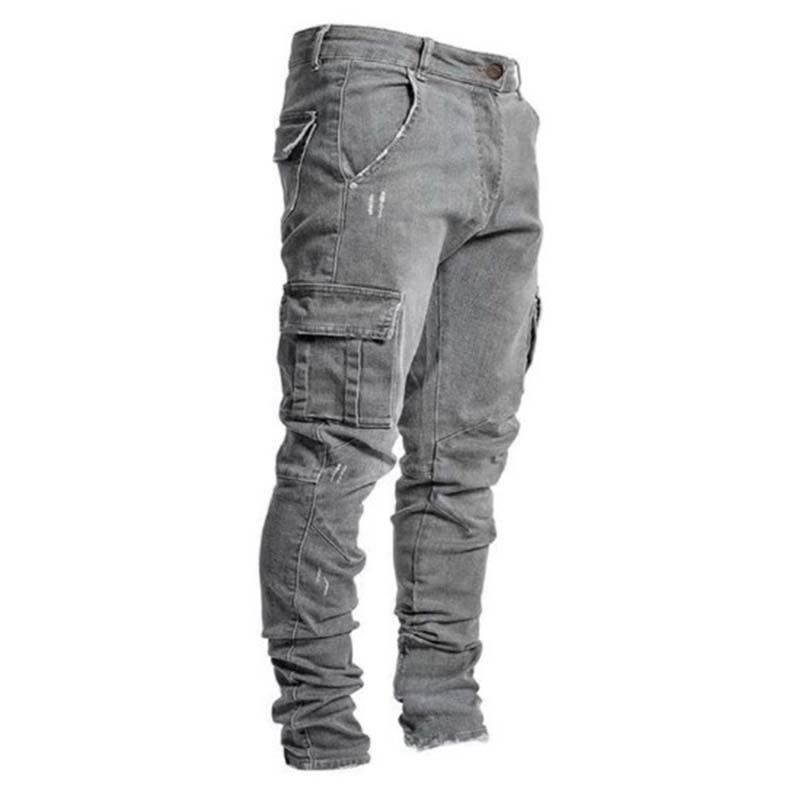 📣📣50%Rabatt!!!🎉✨Slim-Fit Jeans-Cargohosen – Figurbetont, praktisch & zeitloses Design