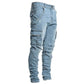 📣📣50%Rabatt!!!🎉✨Slim-Fit Jeans-Cargohosen – Figurbetont, praktisch & zeitloses Design