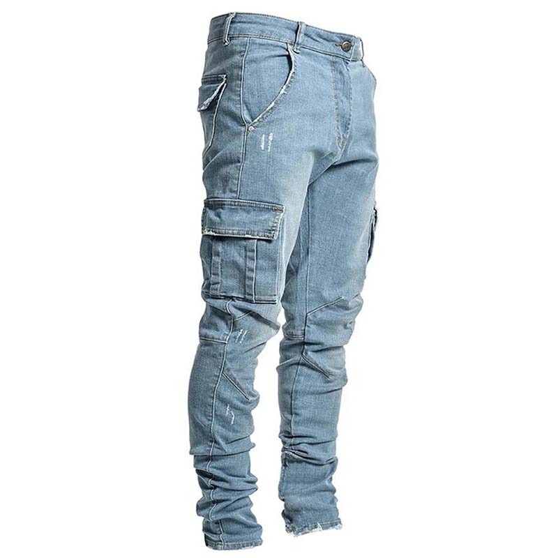 📣📣50%Rabatt!!!🎉✨Slim-Fit Jeans-Cargohosen – Figurbetont, praktisch & zeitloses Design