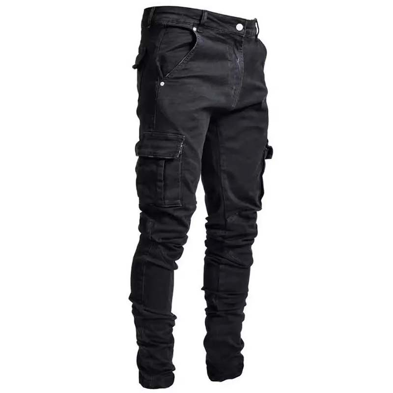 📣📣50%Rabatt!!!🎉✨Slim-Fit Jeans-Cargohosen – Figurbetont, praktisch & zeitloses Design