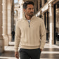 📈 Verkaufshit Nr. 1 – direkt 50%! Herren-Casual-Sweatshirt mit Jacquard-Muster und halbem Reißverschluss