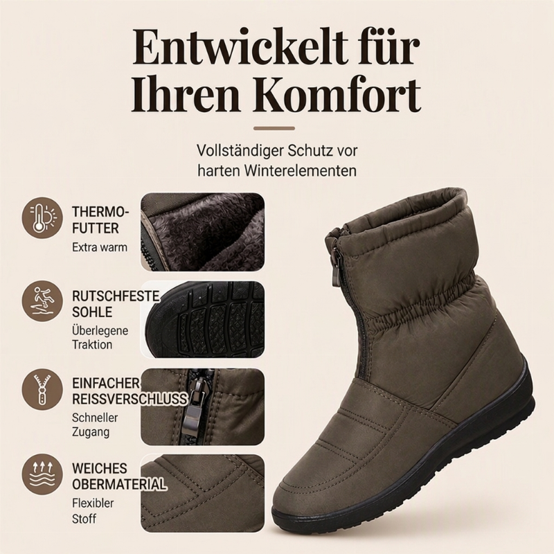 🎁Neu eingetroffen: 50% Rabatt! Warme Winterschneestiefel für Damen