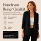 Legerer, vielseitig taillierter eleganter Business-Kurzjacke für Damen