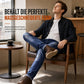 Herren Stretch Jeans, schmale Passform, mit Riss-Details