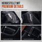 Herren Stretch Jeans, schmale Passform, mit Riss-Details