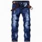 Herren Stretch Jeans, schmale Passform, mit Riss-Details