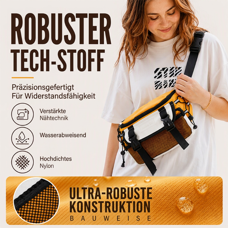 🎒 Für den Alltag – die Hände frei | Unisex-Sport-Umhängetasche