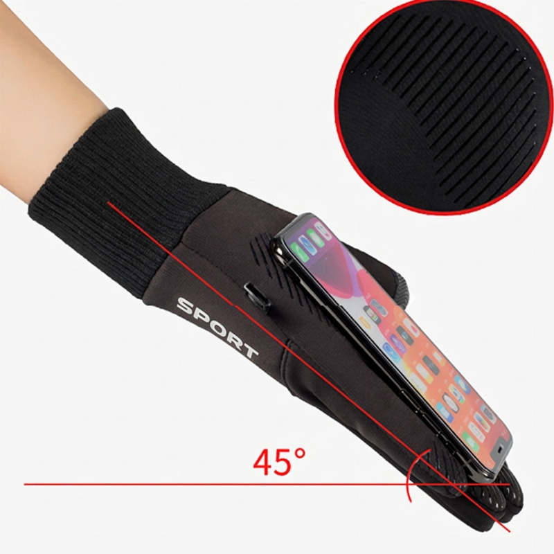 🚨 Eilmeldung: 50% endet heute Nacht! Herren winddichte, warm gefütterte Handschuhe mit Touchscreen-Fingerspitzen