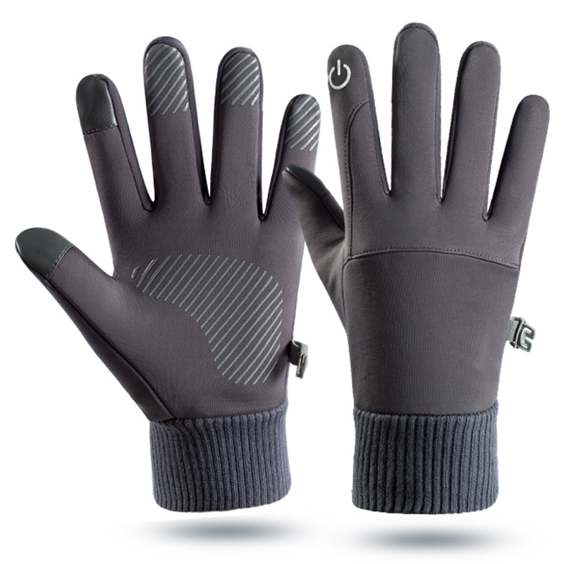🚨 Eilmeldung: 50% endet heute Nacht! Herren winddichte, warm gefütterte Handschuhe mit Touchscreen-Fingerspitzen