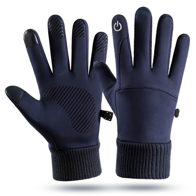 🚨 Eilmeldung: 50% endet heute Nacht! Herren winddichte, warm gefütterte Handschuhe mit Touchscreen-Fingerspitzen