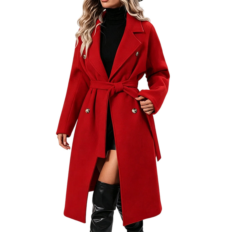 🧥 Elegant Trenchcoat mit Gürtel – Feminin, klassisch & immer passend
