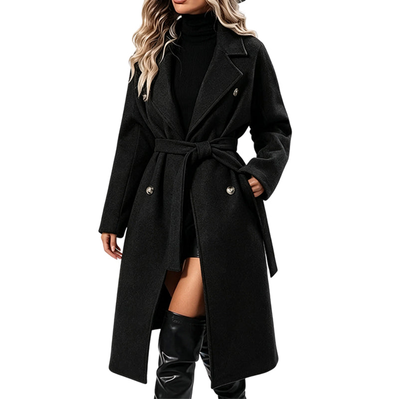 🧥 Elegant Trenchcoat mit Gürtel – Feminin, klassisch & immer passend