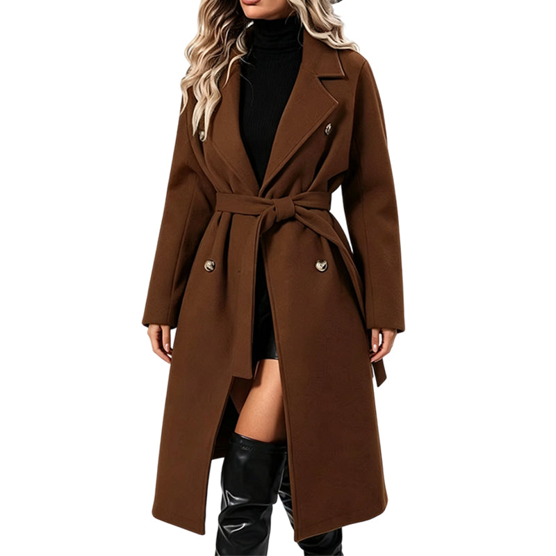 🧥 Elegant Trenchcoat mit Gürtel – Feminin, klassisch & immer passend