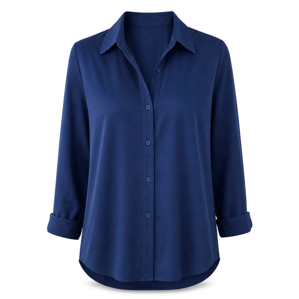 📢🎉50%Rabatt!!!🛍️✨Damen Elegante Freizeitbluse mit Langarm und Knopfleiste