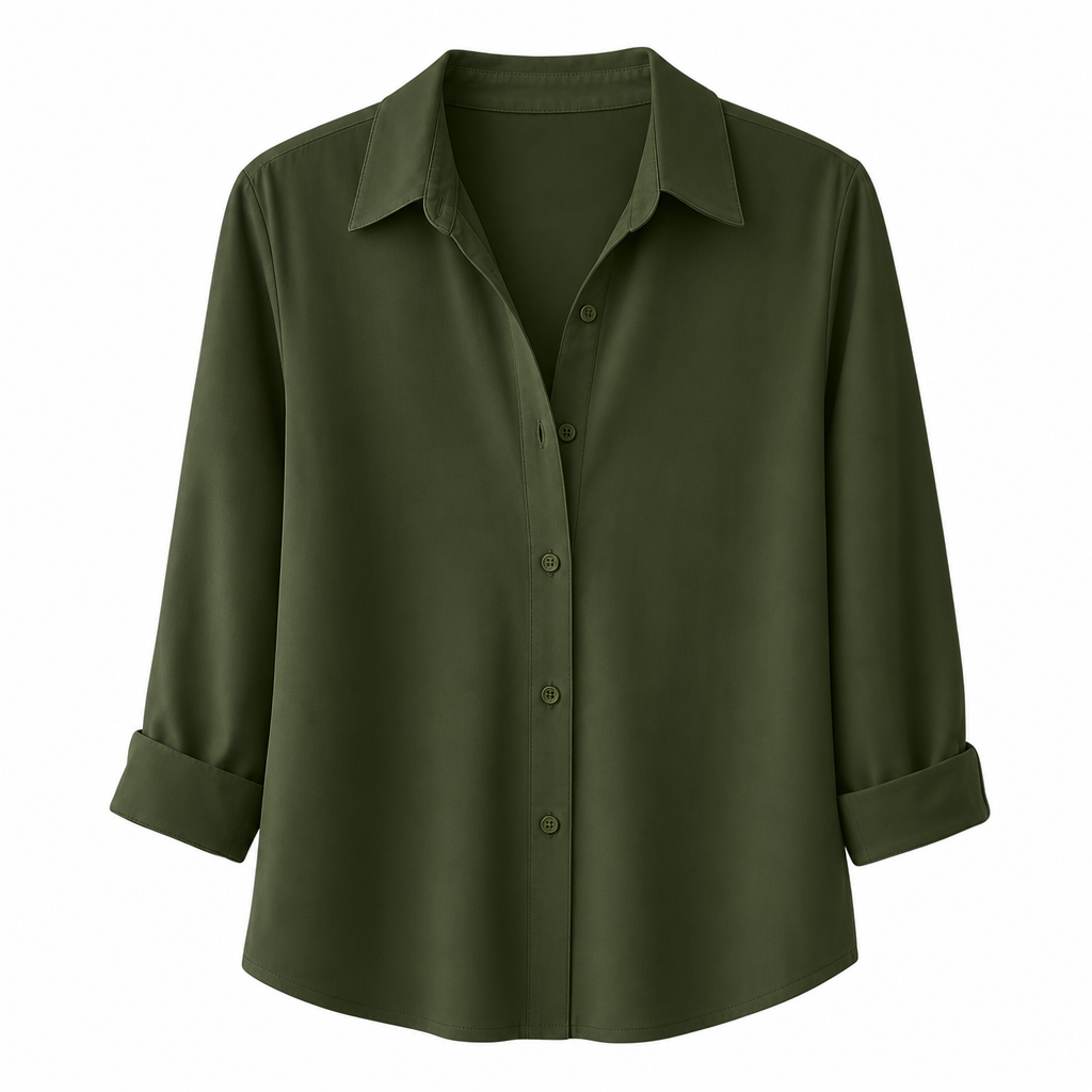 📢🎉50%Rabatt!!!🛍️✨Damen Elegante Freizeitbluse mit Langarm und Knopfleiste