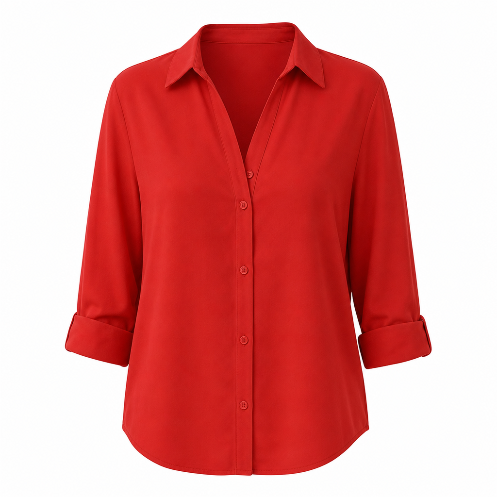 📢🎉50%Rabatt!!!🛍️✨Damen Elegante Freizeitbluse mit Langarm und Knopfleiste