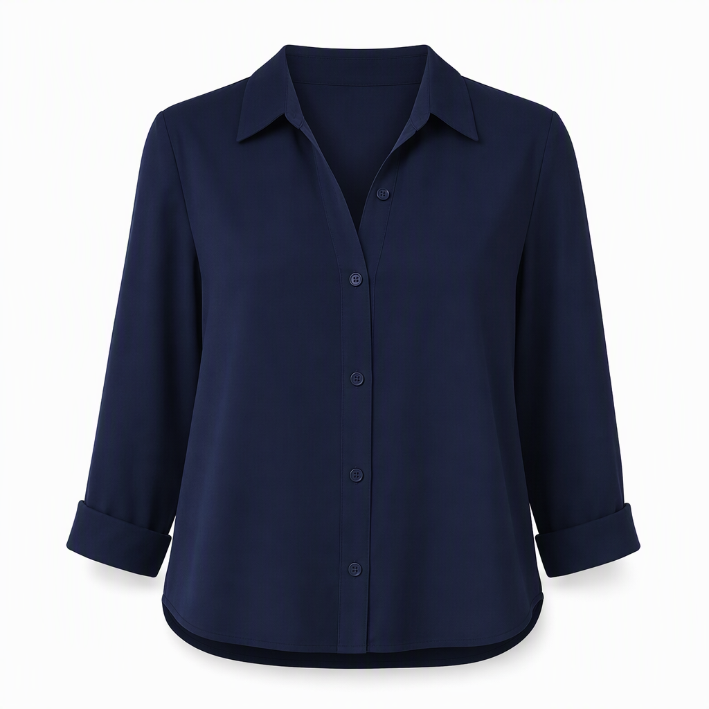 📢🎉50%Rabatt!!!🛍️✨Damen Elegante Freizeitbluse mit Langarm und Knopfleiste