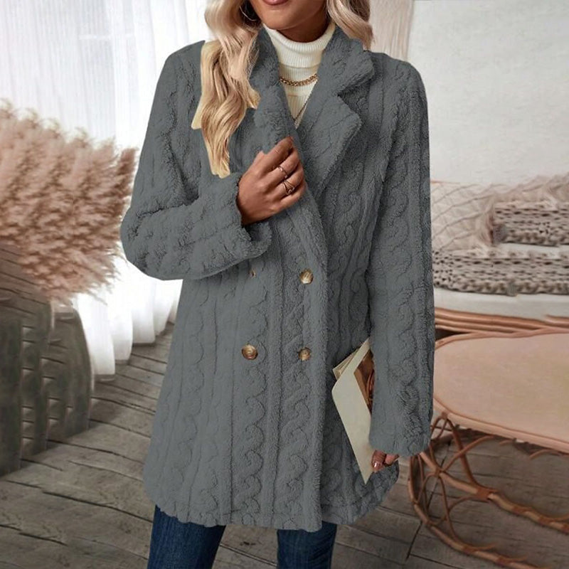 🏃‍♀️ Es wird im Akkord weggeschnappt – zögern Sie nicht! Gift Choice - Winddichter warmer Doppelrecher Mantel für Damen