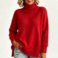 📢🎉50%Rabatt!!!🛍️✨Damen Grobstrick-Pullover mit lockerem Schnitt und Rollkragen