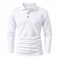 👔 Langärmliges Kragen-T-Shirt für Herren – Klassisch, bequem & immer passend