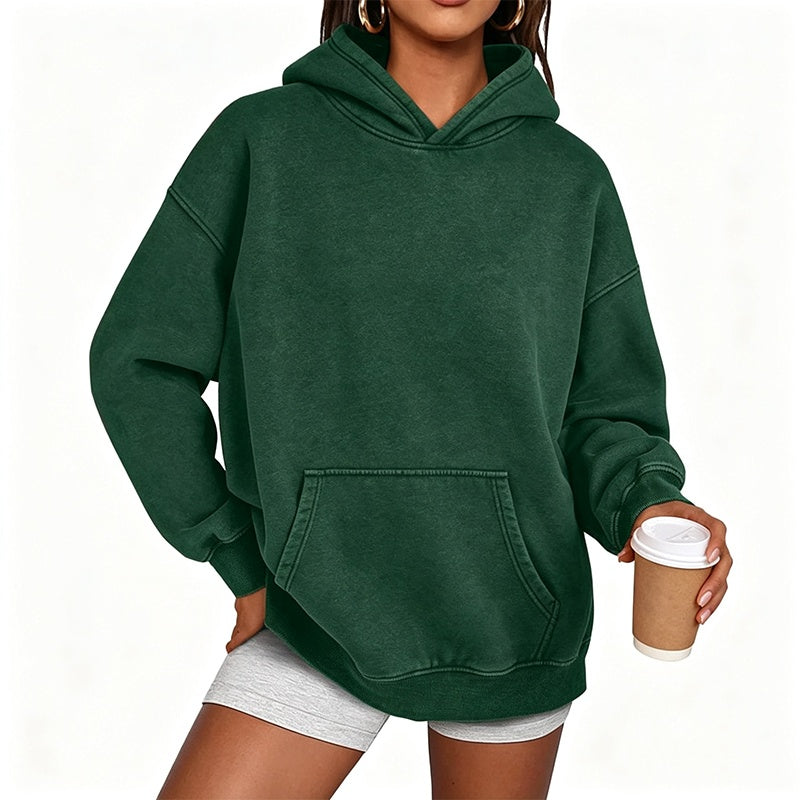 ✨ Neu eingetroffen✨Unisex Casual Oversized Hoodie mit Acid-Wash-Effekt